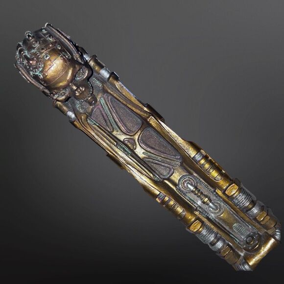 Steampunk Aged Copper Tone Incense Holder - Picture 9 of 9